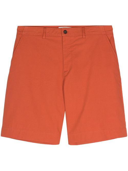 Short di colore arancione bruciato MAISON KITSUNE | MM01402WW0074P674